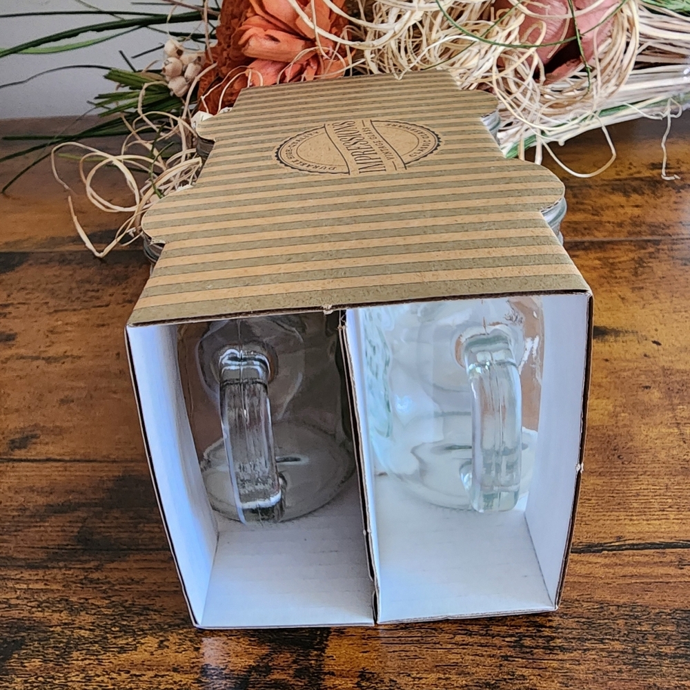 New Impressions Glass Jar Shot Glasses. - Picture 5 of 5